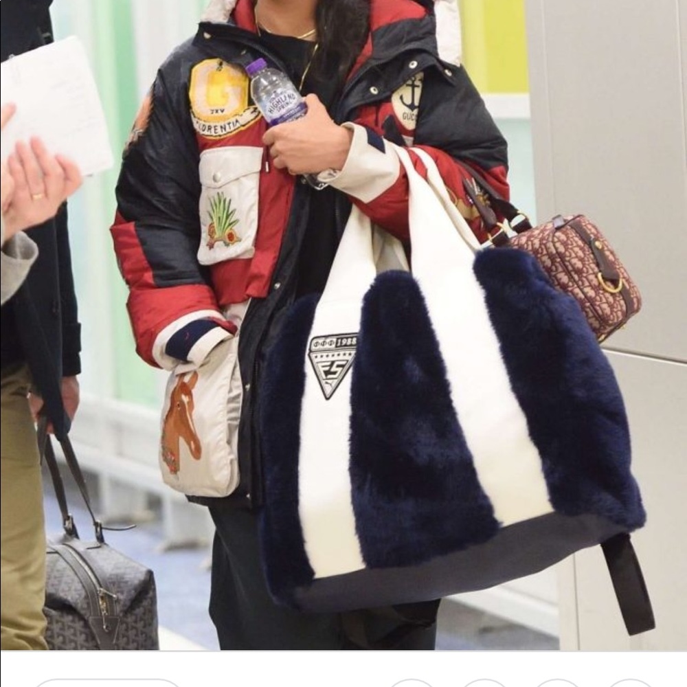 Fenty x Puma oversized tote (also a backpack).